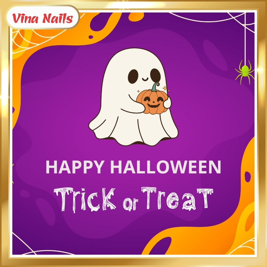 Halloween nail design